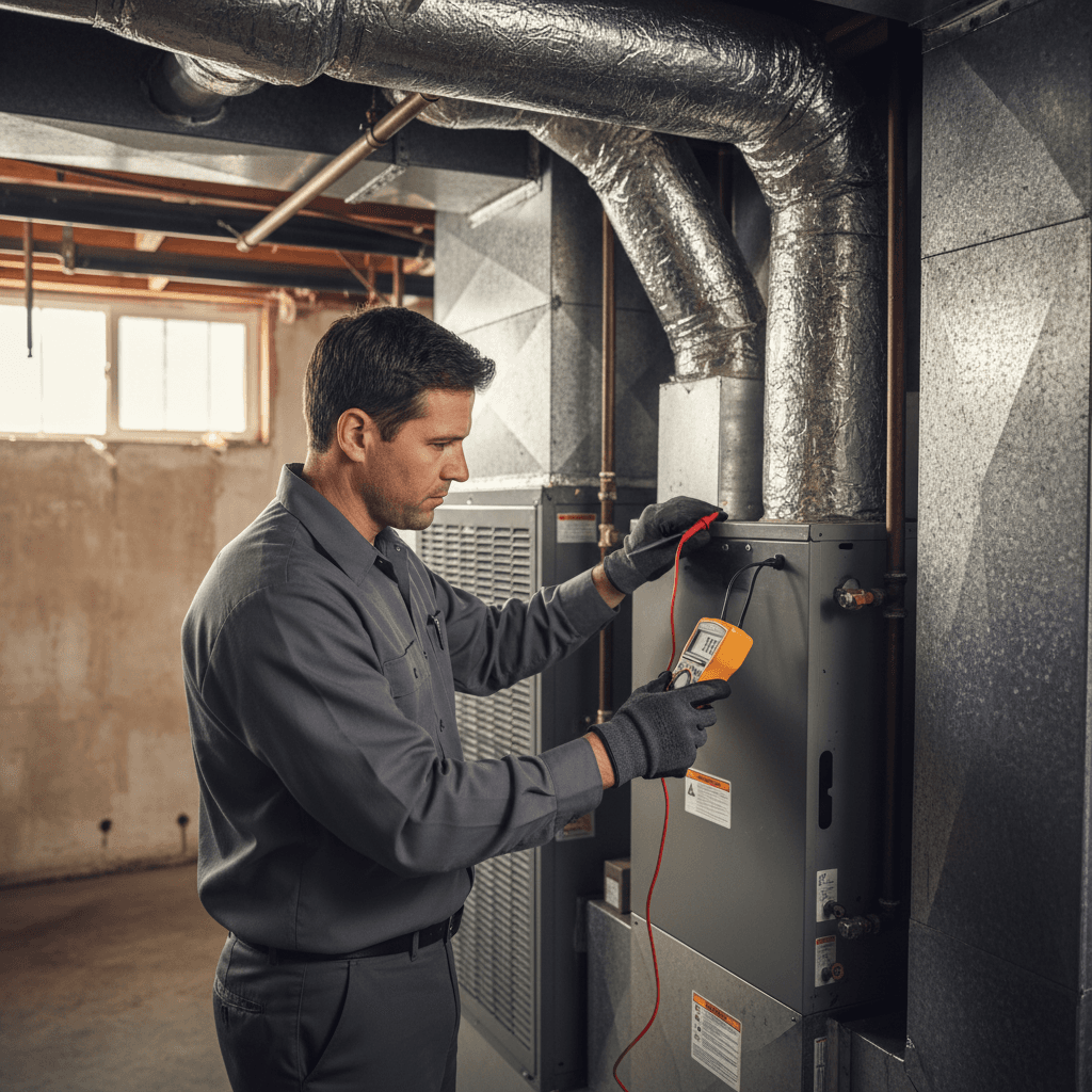 HVAC diagnostic testing equipment