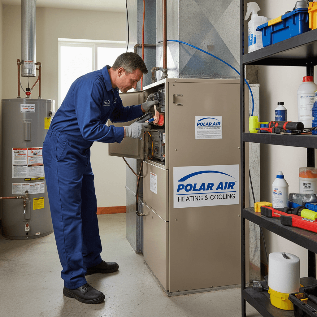 Heating system repair