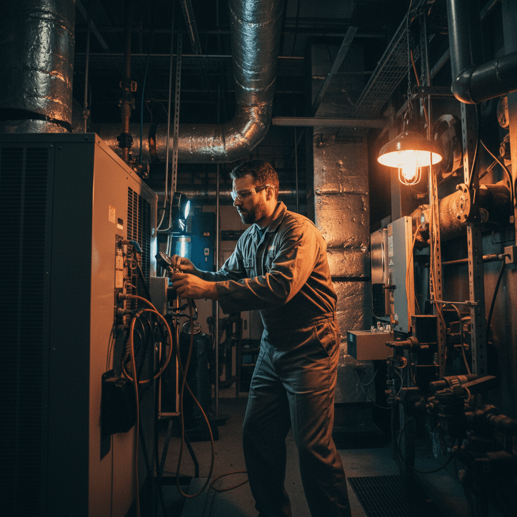 Emergency HVAC repair service response